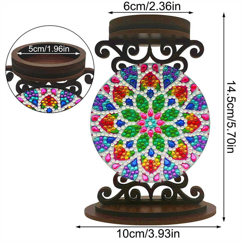 Świecznik w kształcie kwiatu,  – Art Craft Kit recenzja i cena