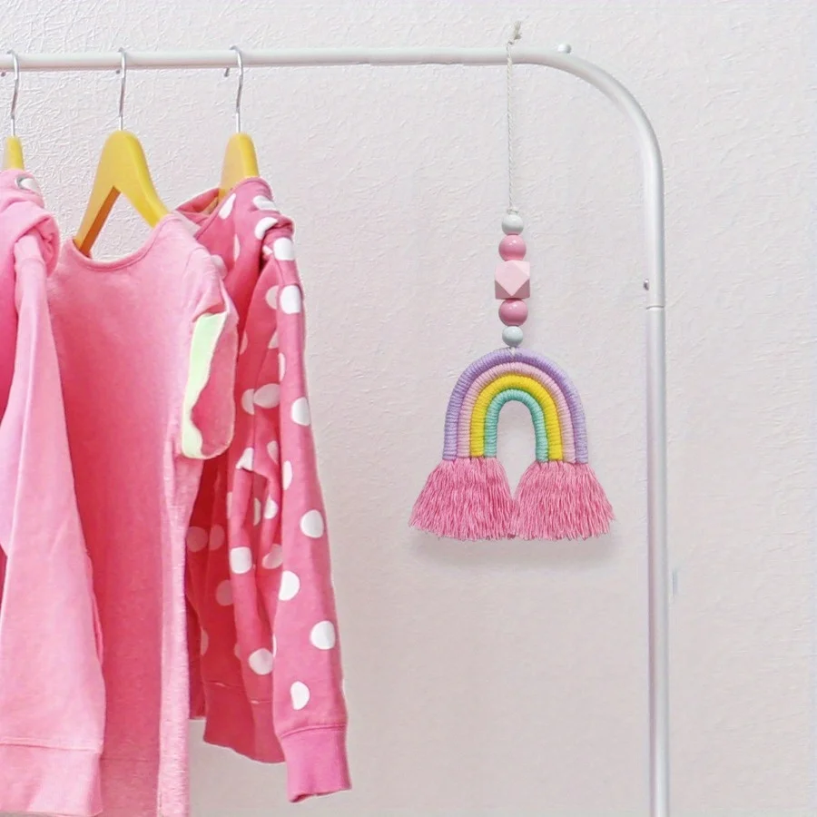 Tęczowe dzwonki wietrzne, tkan – Art And Craft For Nursery recenzja i cena