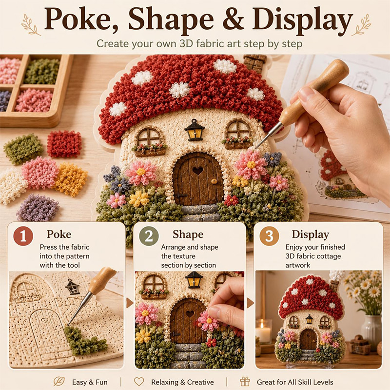 Zestaw DIY do tworzenia trójwy – Art Craft Kit recenzja i cena