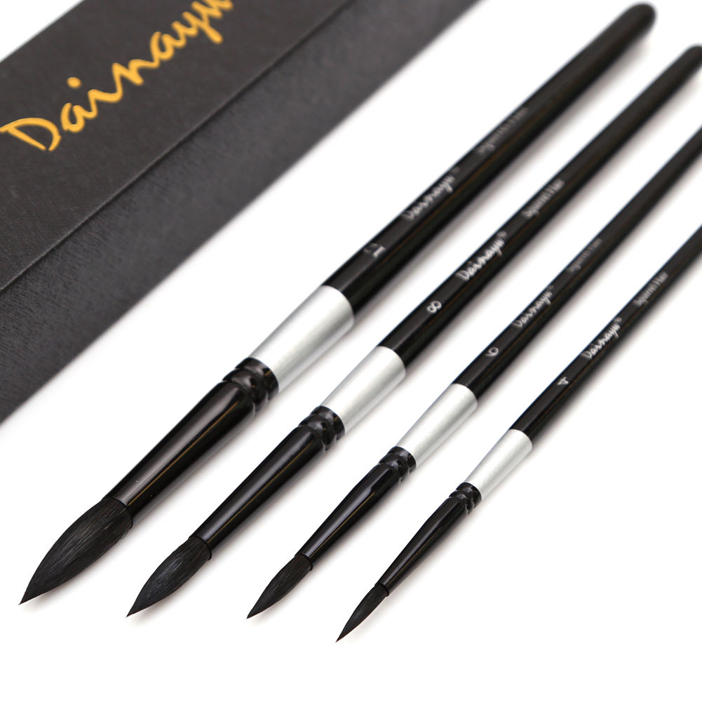 Dainayw 4 szczotki wiewiórka w – Gouache Paint Set recenzja i cena