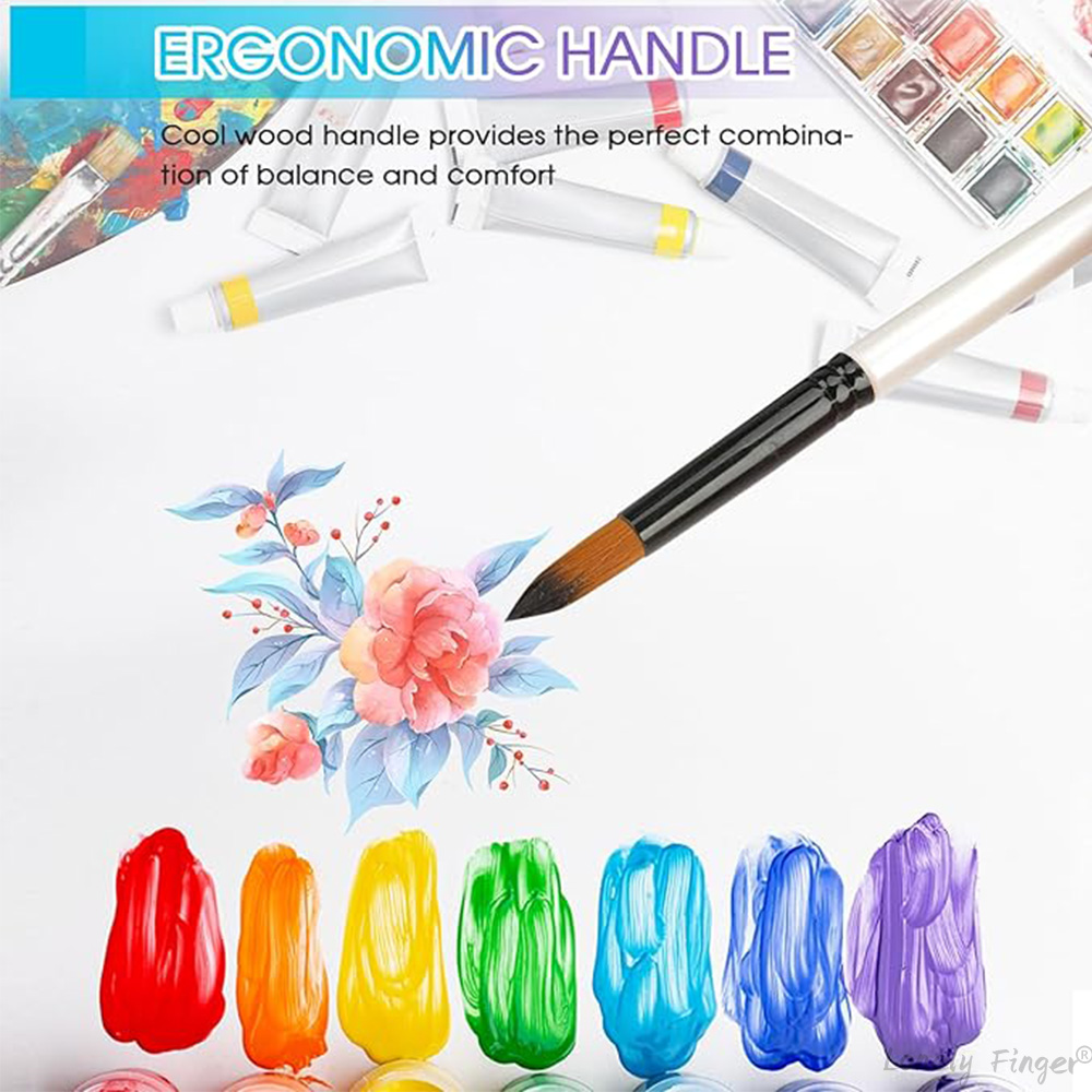 12 szt. Zestaw pędzli artystyc – Gouache Paint Set recenzja i cena