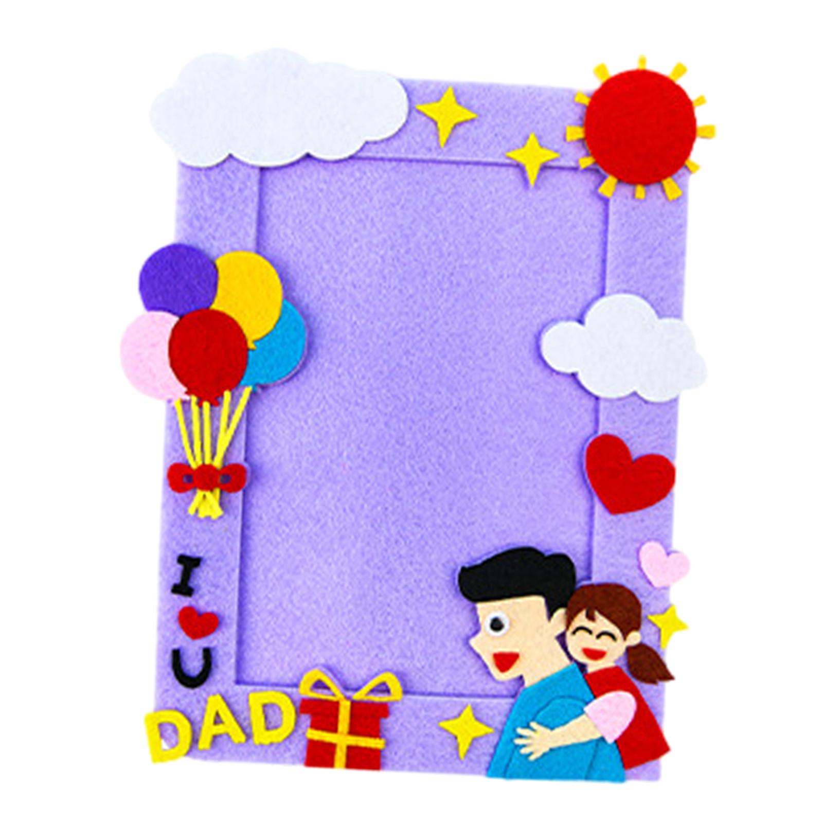 Ramka na zdjęcia DIY, prezent  – Art And Craft For Father'S Day recenzja i cena