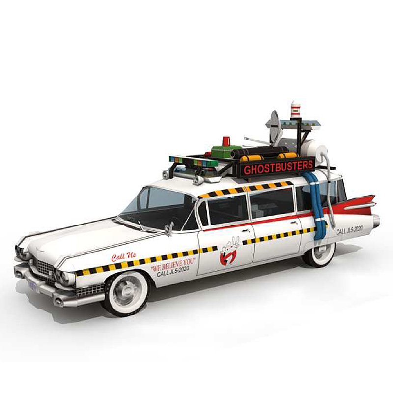 Ghostbusters samochodów Ecto-1 – Art Craft Cardboard recenzja i cena